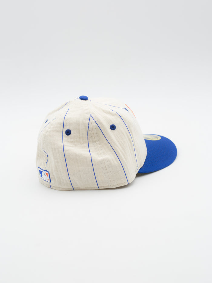 59FIFTY Retro Crown Pinstripe Linen Mascot New York Mets