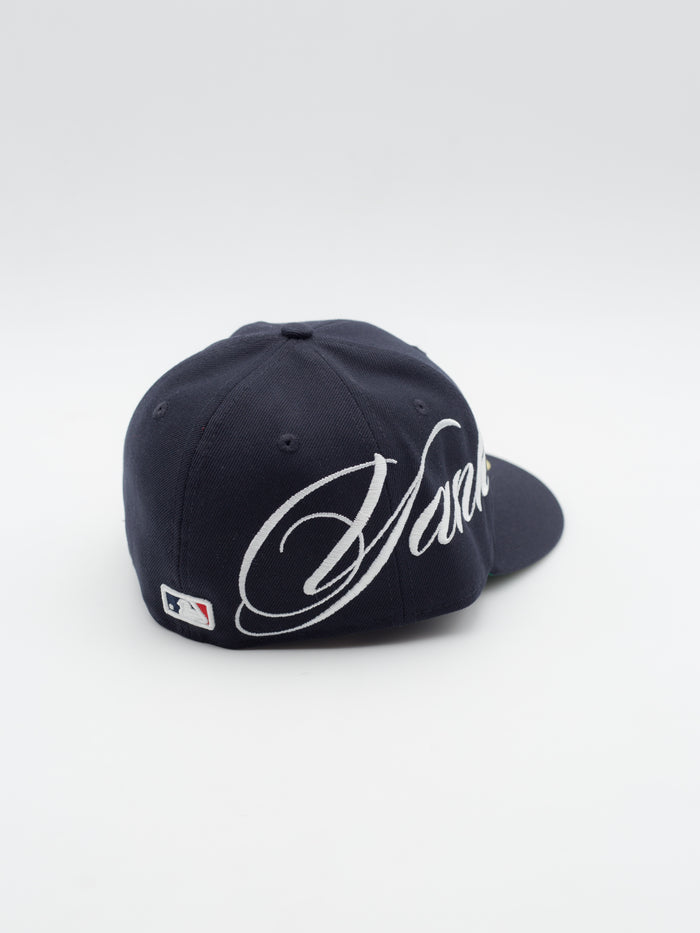 59FIFTY Side Script Low Profile New York Yankees Navy