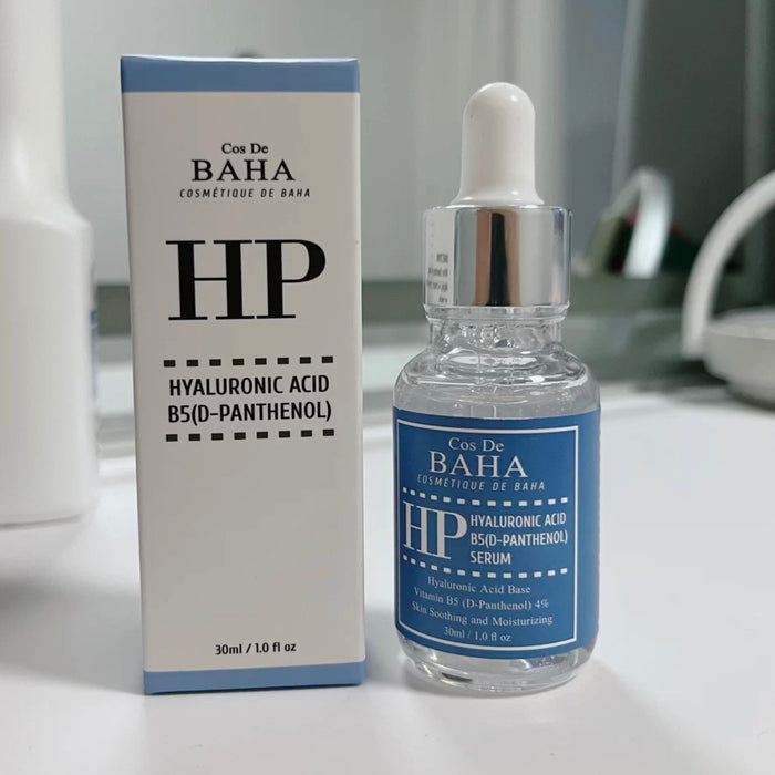 Cos De BAHA HP維生素B5精華液30ml 高保濕鎖水敏感肌修復泛紅滋潤補水 HYALURONIC ACID B5(D-PANTHENOL