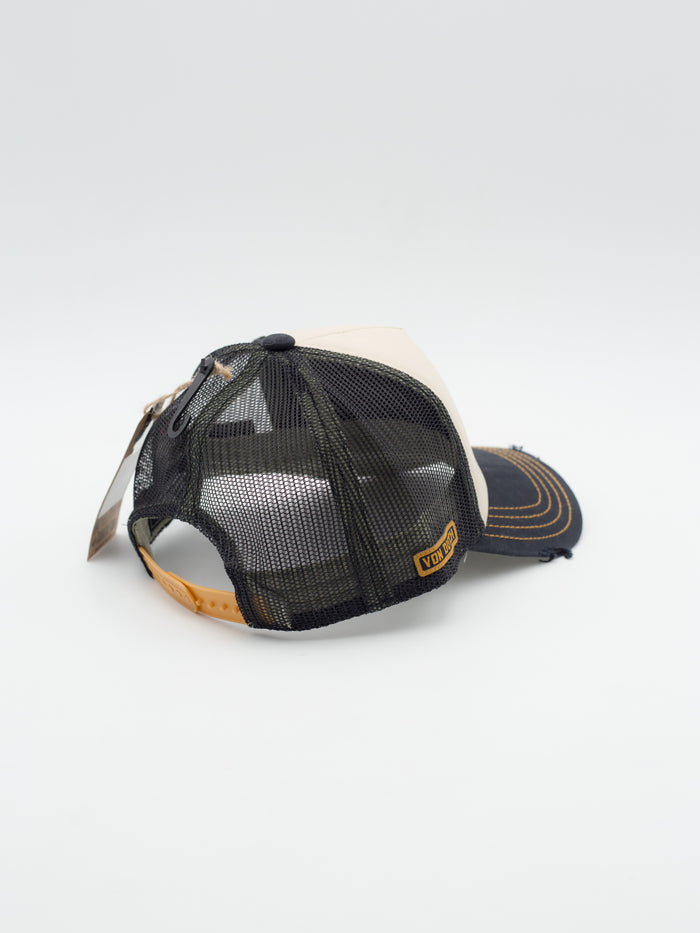 CREW/37 Trucker Black/Beige