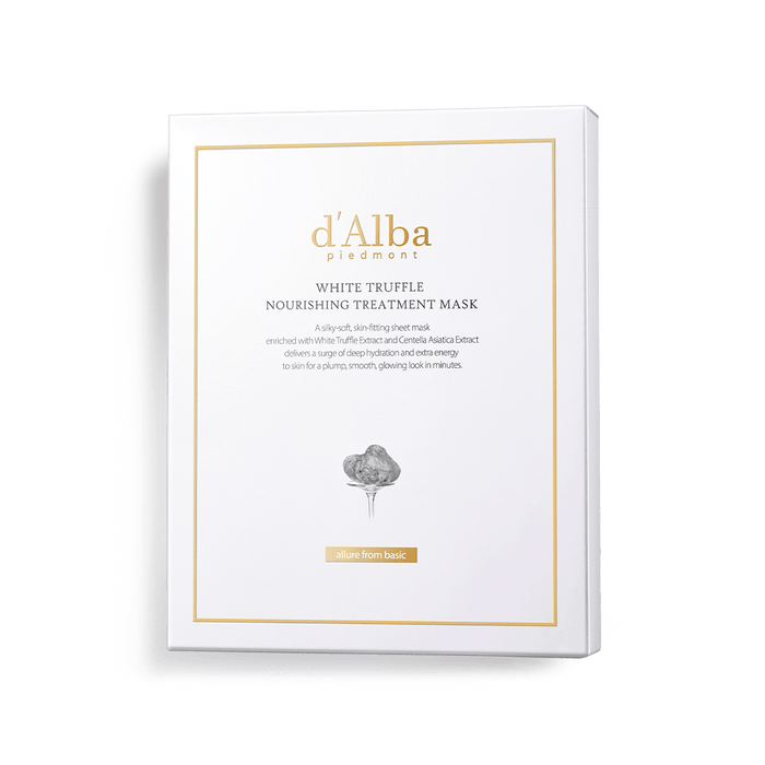 d'Alba White Truffle Nourishing Treatment Mask 25ml*5pcs - Komiko Beauty