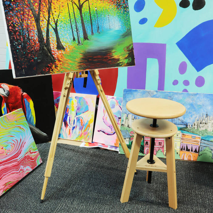 Easel Stool Signature