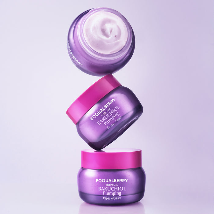 Eqqualberry Bakuchiol Plumping Capsule Cream 50ml | GlamTouch UK
