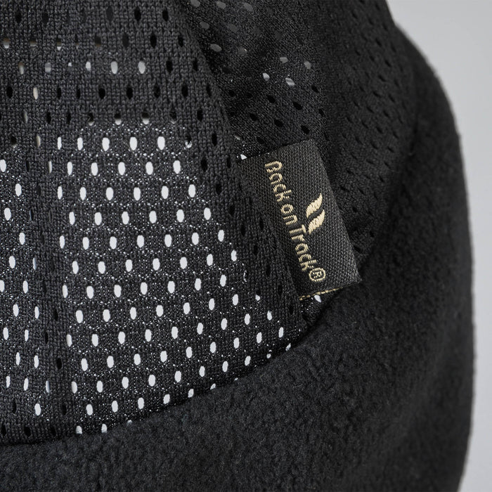 Back on Track fleece headband with mesh top and Iontex® lining for breathability, warmth, and comfort