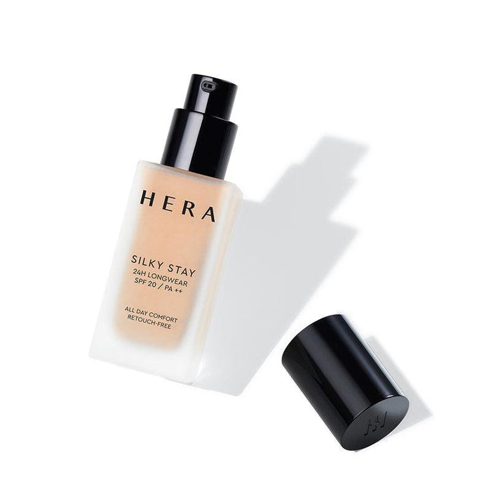 Hera Silky Stay Foundation 24h Longwear PA++ 30g - 17N1 IVORY - Komiko Beauty