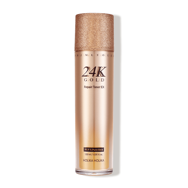 holikaholika Prime Youth 24K Gold Repair Toner 120ml - Komiko Beauty