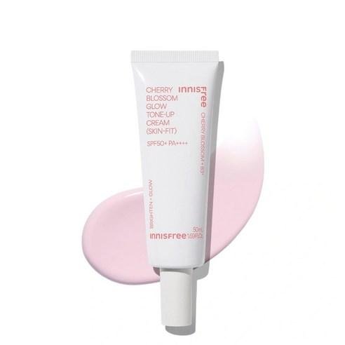 Innisfree Dewy glow tone - up cream - with Jeju cherry blossom 50ml - Komiko Beauty