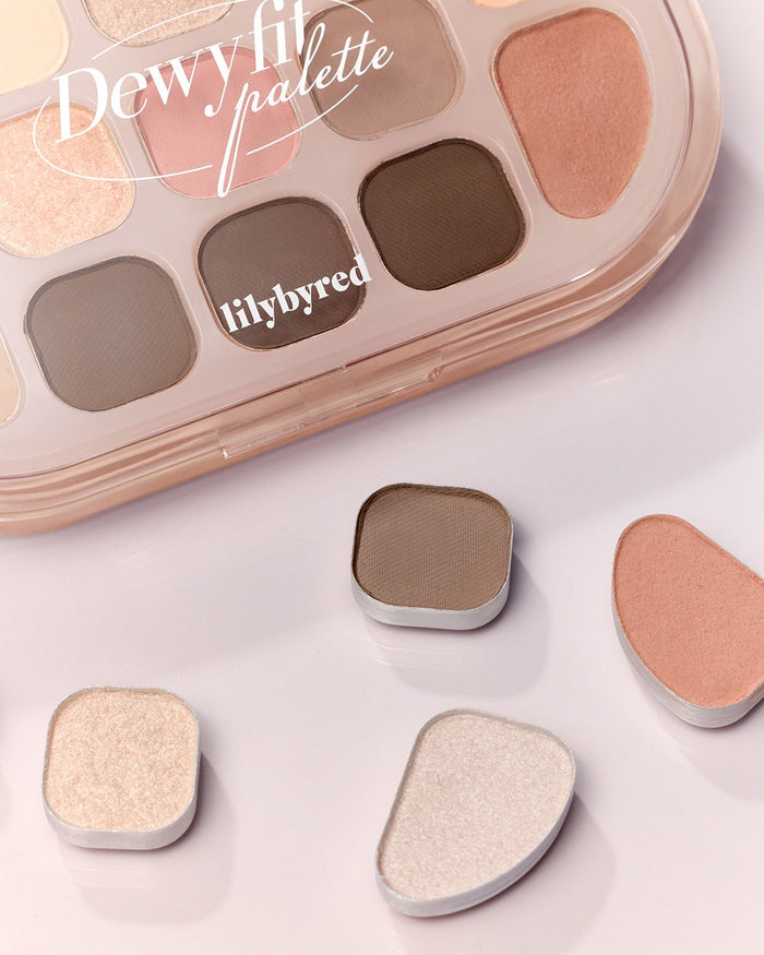Lilybyred Dewy Fit Palette 03 Oatmeal | GlamTouch UK