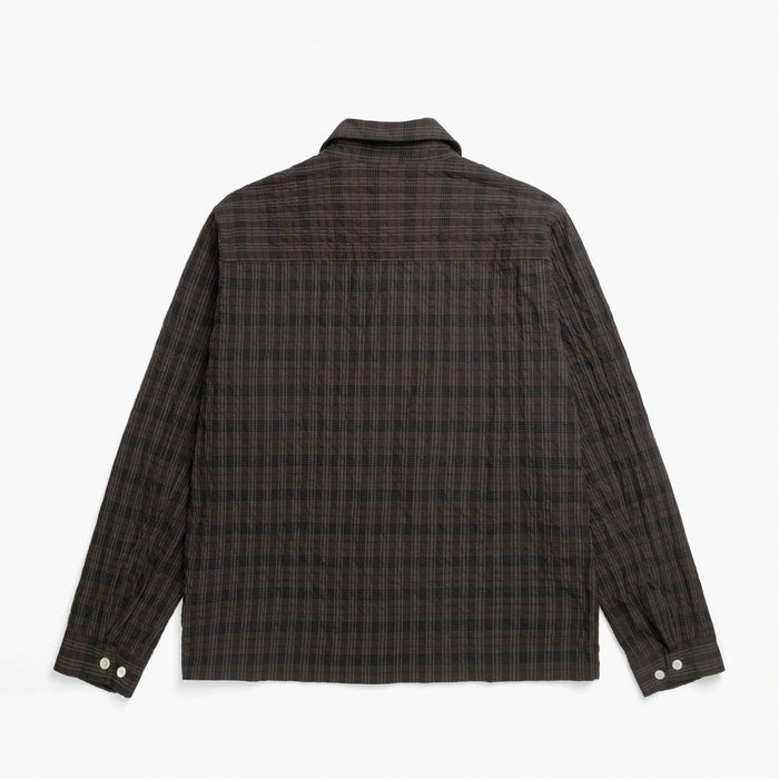 Norse Projects MOLS HUNTING CHECK SHIRT, Delicioso Brown