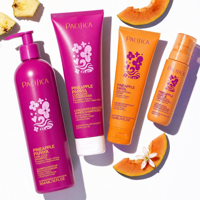 Pineapple Curls Curl Defining + Hydrating Hair Bundle - Pacifica