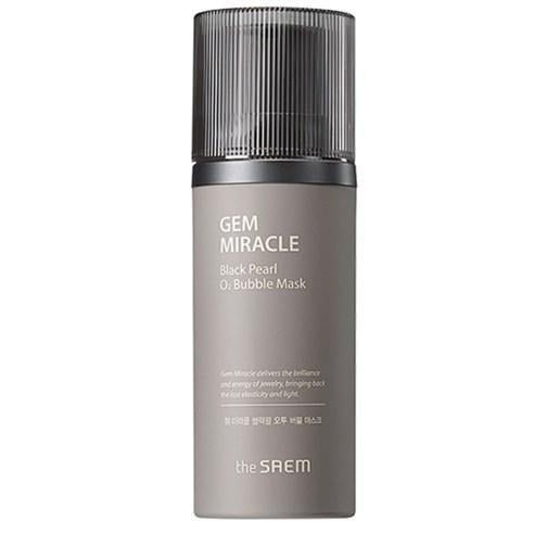 theSAEM Gem Miracle Black Pearl 02 Bubble Mask 105g - Komiko Beauty