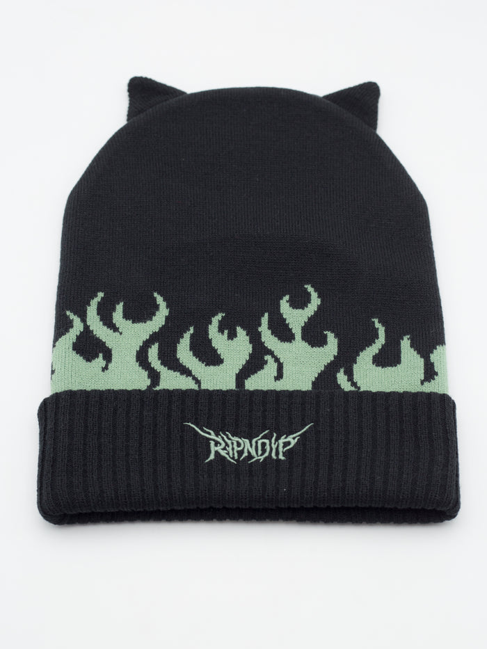 Volt Kitty Ears Balaclava Black