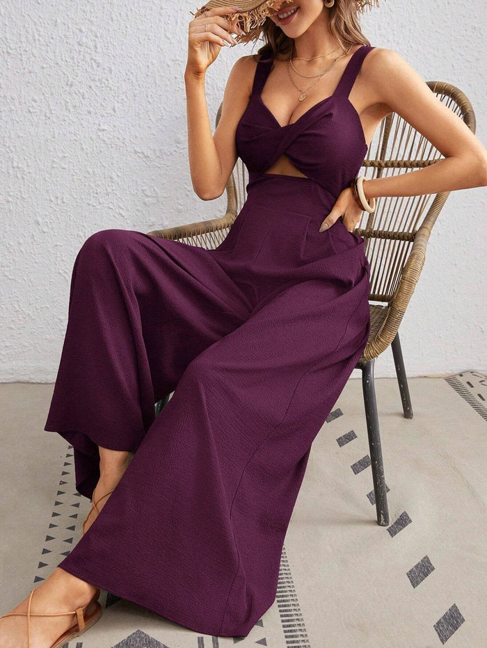 Wide Pant Loose Jumpsuit