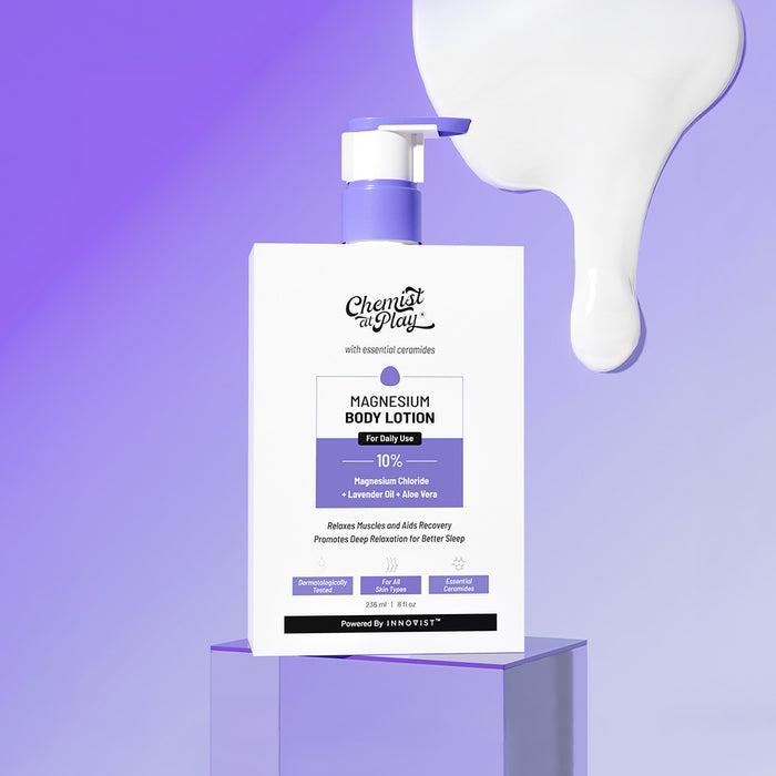 10% Magnesium Body Lotion with Lavender Oil & Aloe Vera - 236 ml