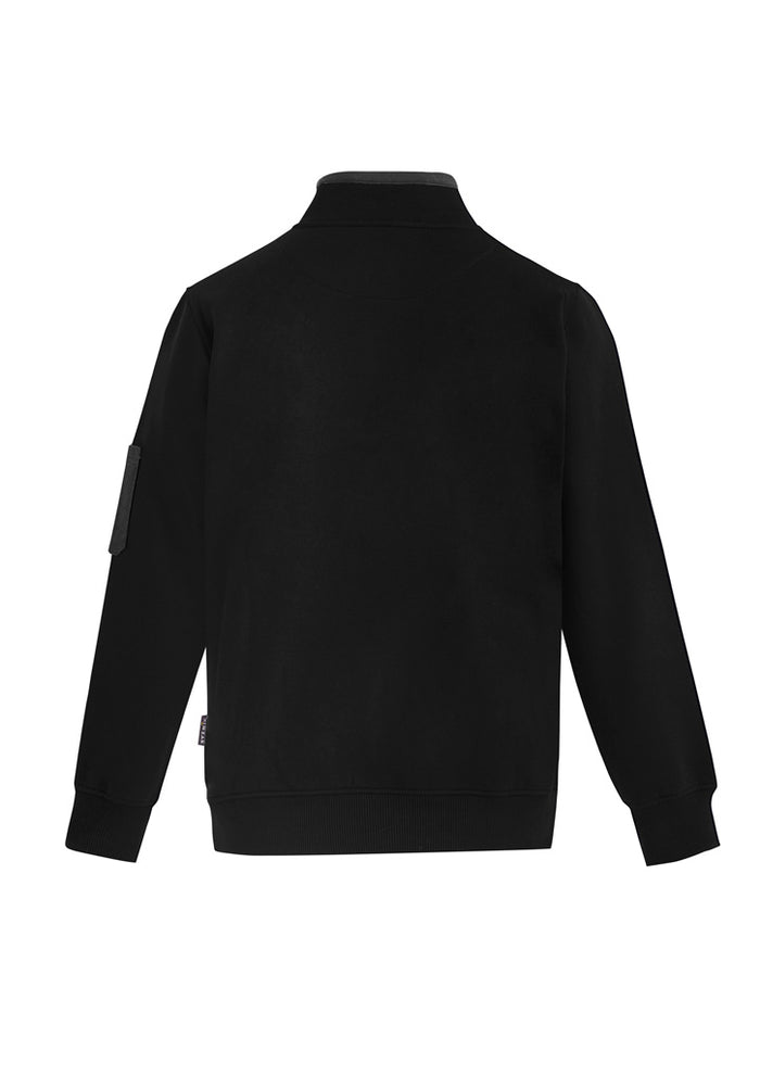 1/4 Zip Brushed Fleece ZT366