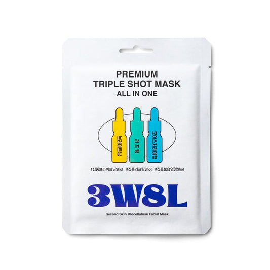 3W8L Premium Triple Shot Mask All in One 25ml - Komiko Beauty