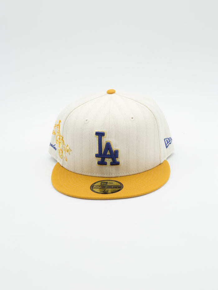 59FIFTY 59fifty Day Los Angeles Dodgers Beige/Gold