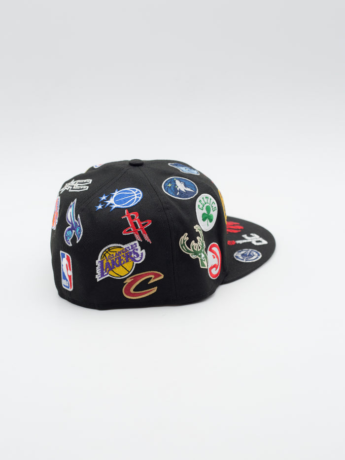 59FIFTY All Over NBA Teams Black