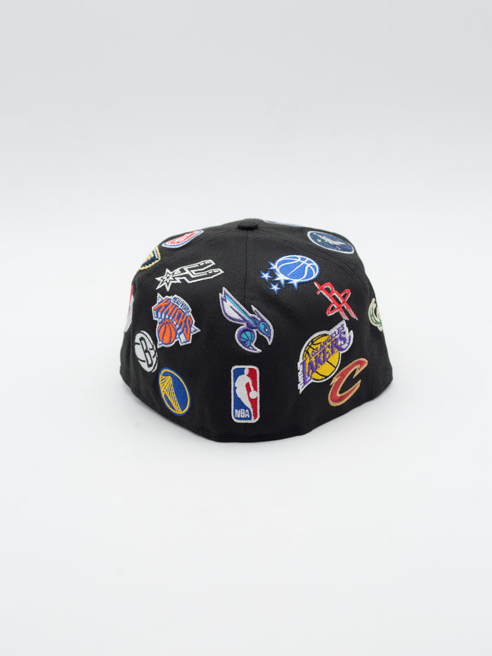 59FIFTY All Over NBA Teams Black