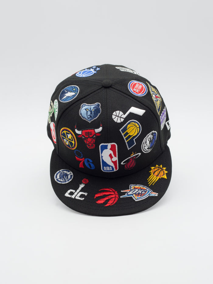 59FIFTY All Over NBA Teams Black