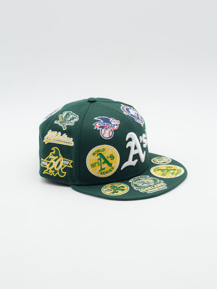 59FIFTY All Over Oakland Athletics Green