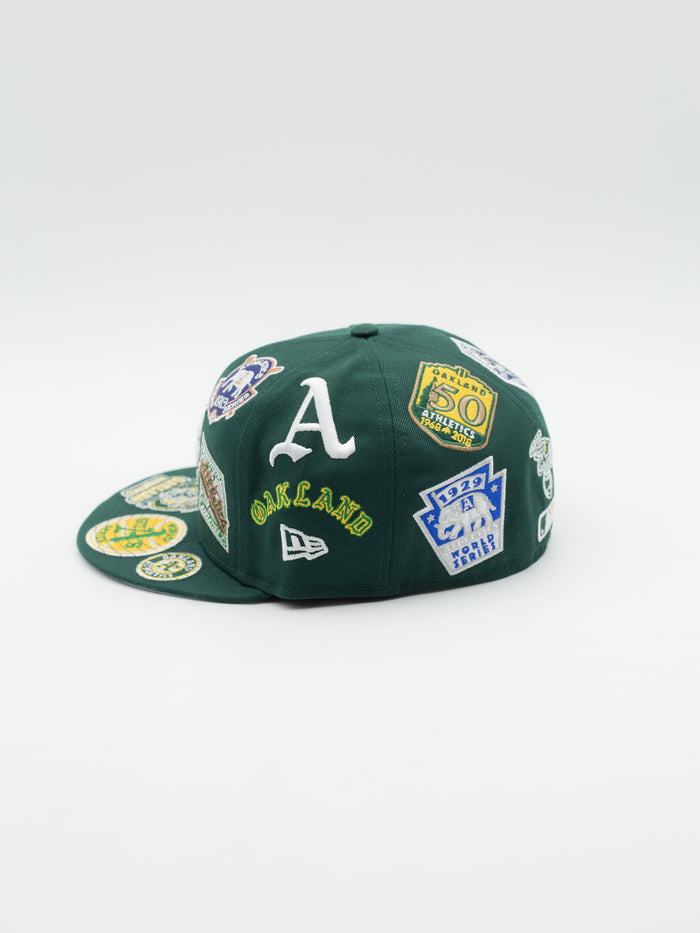59FIFTY All Over Oakland Athletics Green