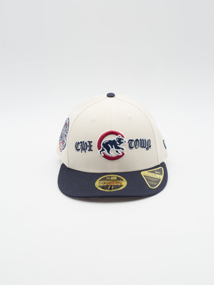 59FIFTY Cooperstown Logo Chicago Cubs Beige/Navy