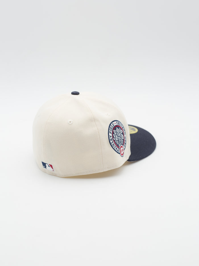 59FIFTY Cooperstown Logo Chicago Cubs Beige/Navy