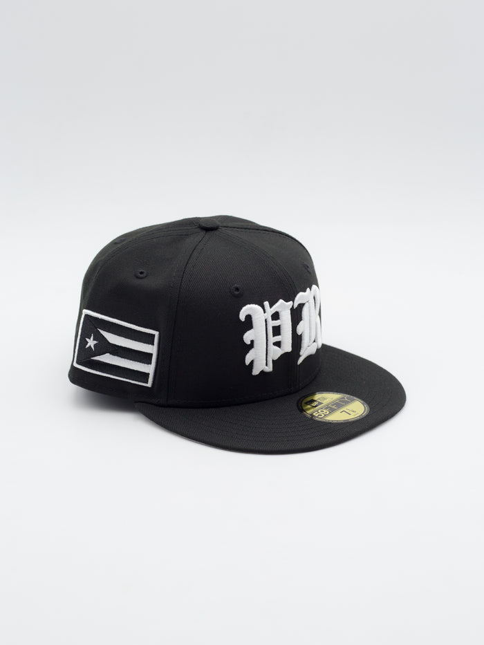 59FIFTY Puerto Rico Country Initials Black