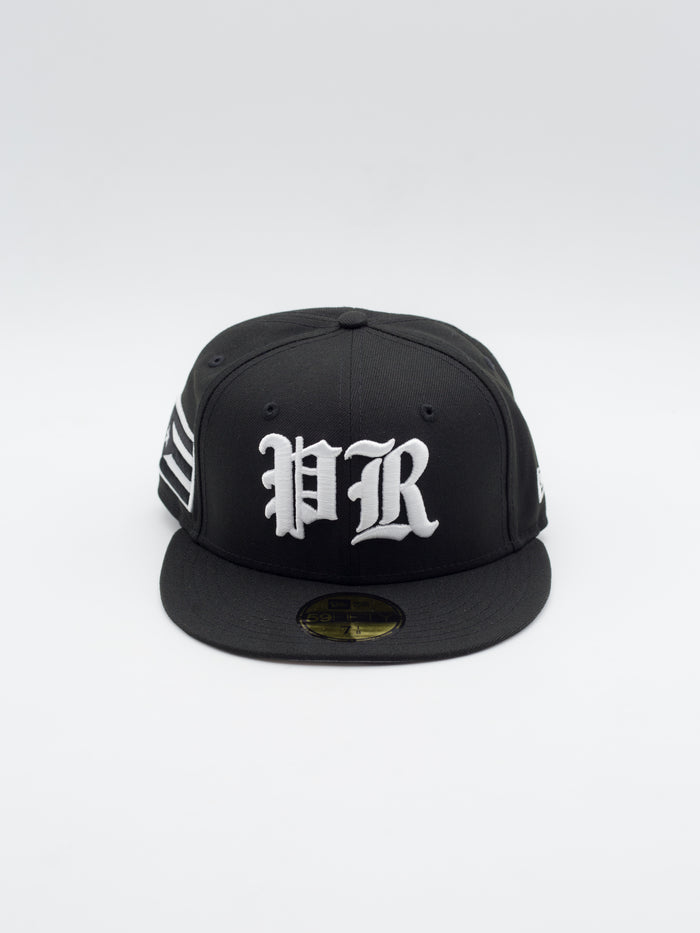 59FIFTY Puerto Rico Country Initials Black