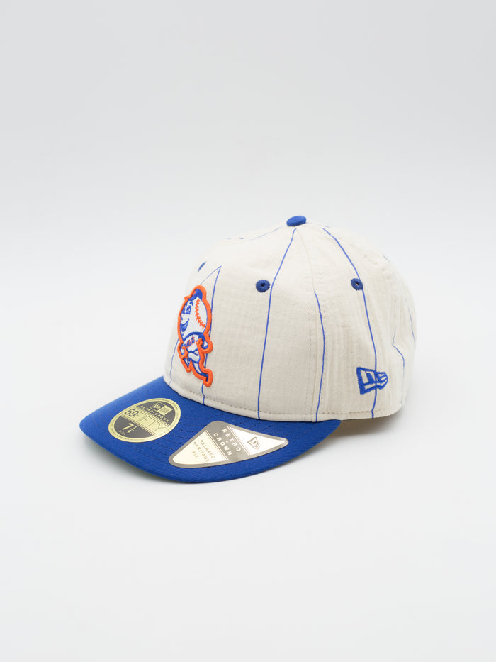59FIFTY Retro Crown Pinstripe Linen Mascot New York Mets