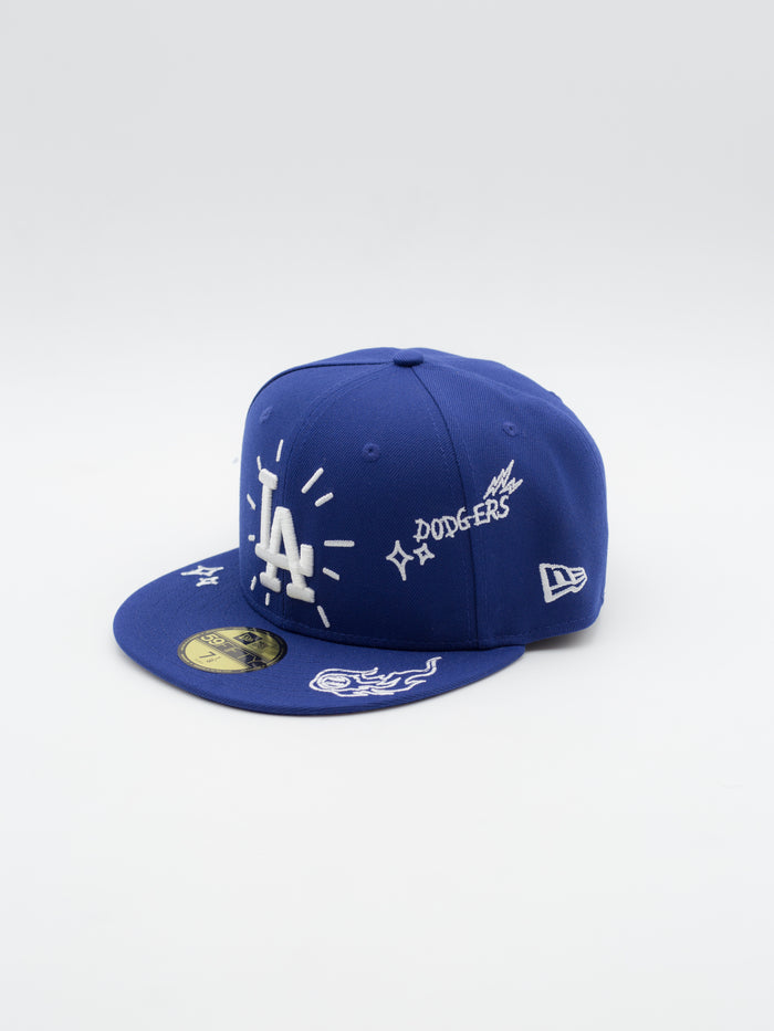 59FIFTY Scribble Los Angeles Dodgers