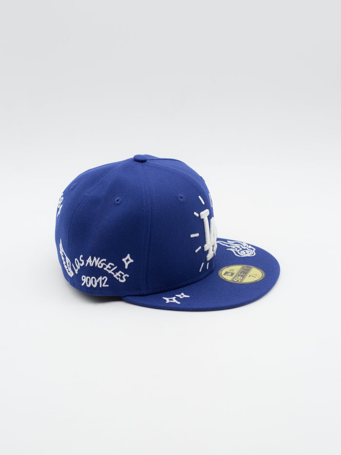 59FIFTY Scribble Los Angeles Dodgers