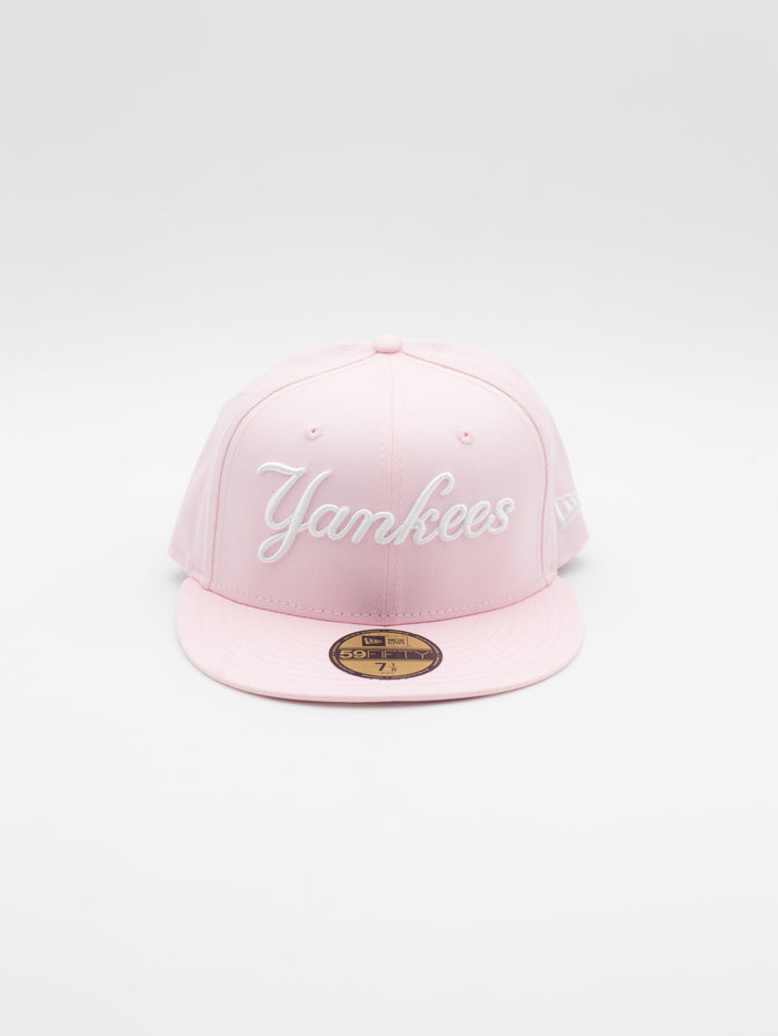 59FIFTY Script New York Yankees Pink