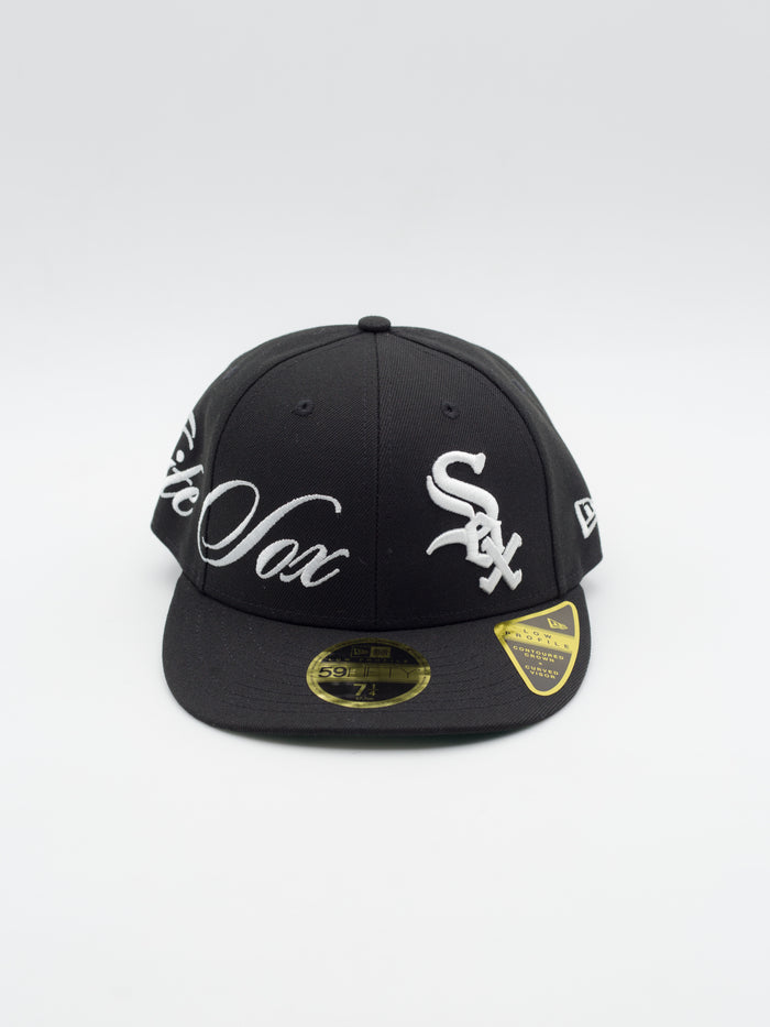 59FIFTY Side Script Low Profile Chicago White Sox Black