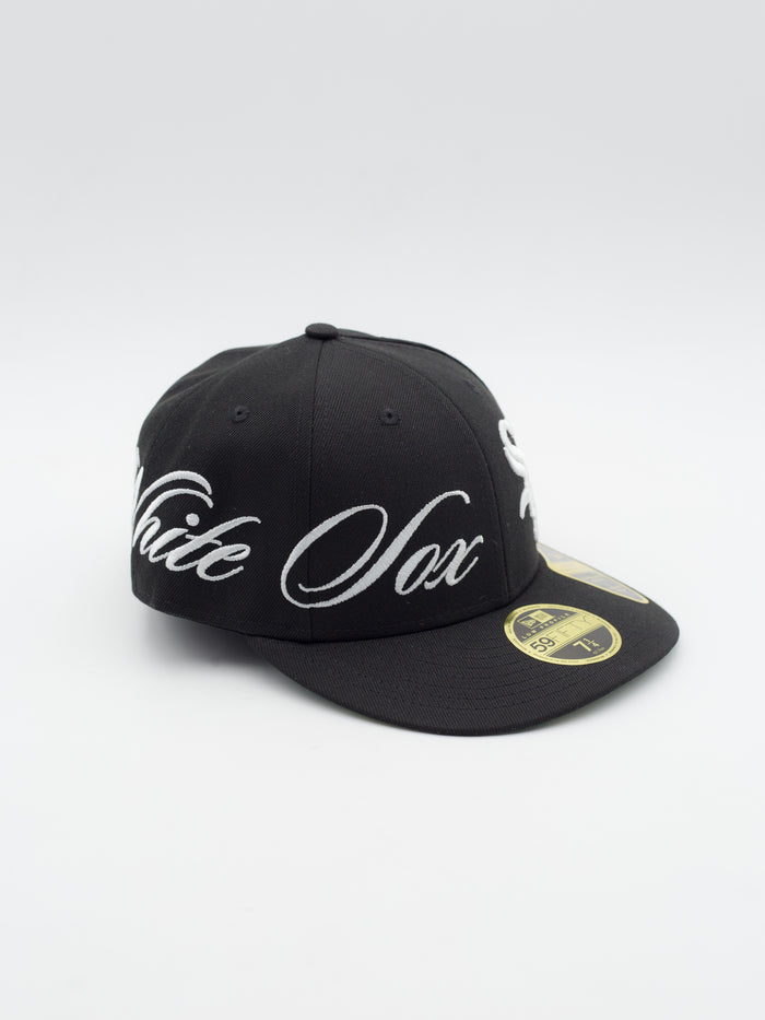 59FIFTY Side Script Low Profile Chicago White Sox Black