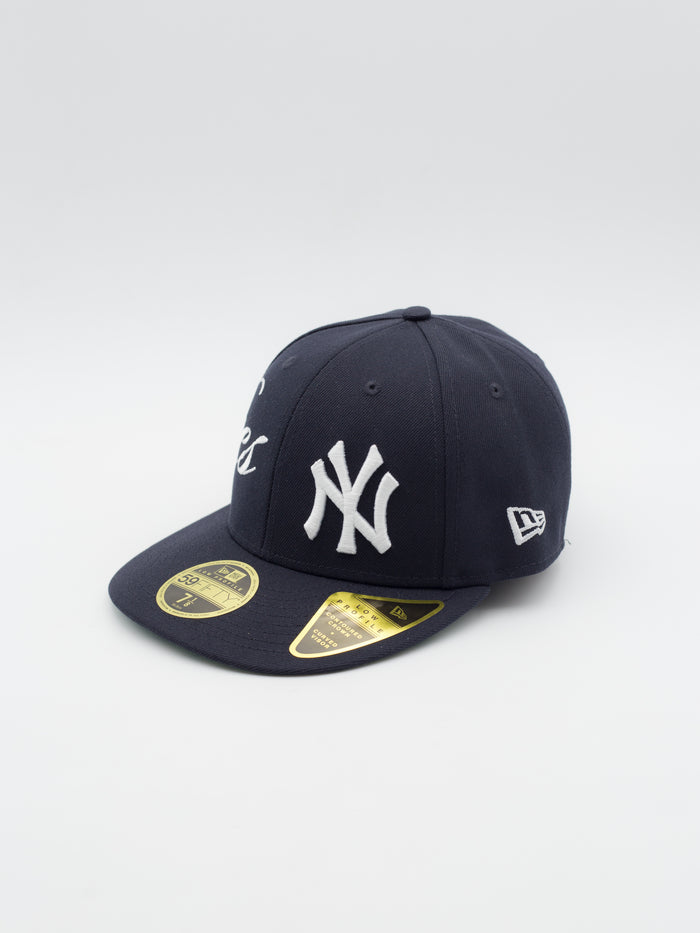 59FIFTY Side Script Low Profile New York Yankees Navy