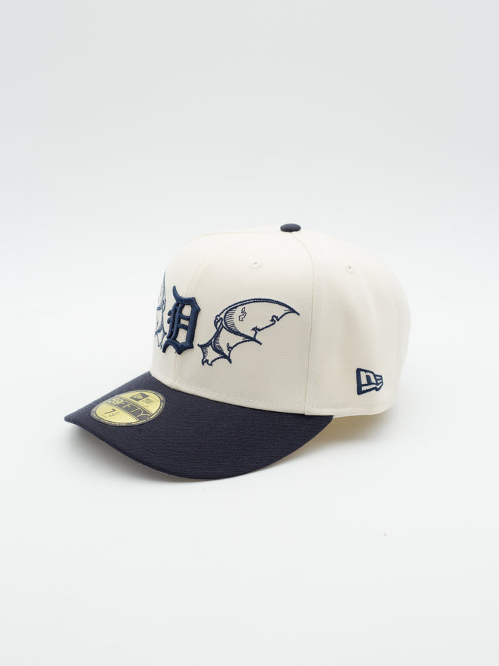 59FIFTY Team Wings Detroit Tigers Beige/Navy