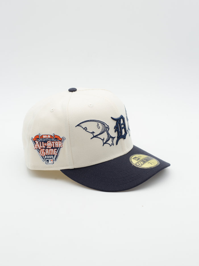 59FIFTY Team Wings Detroit Tigers Beige/Navy