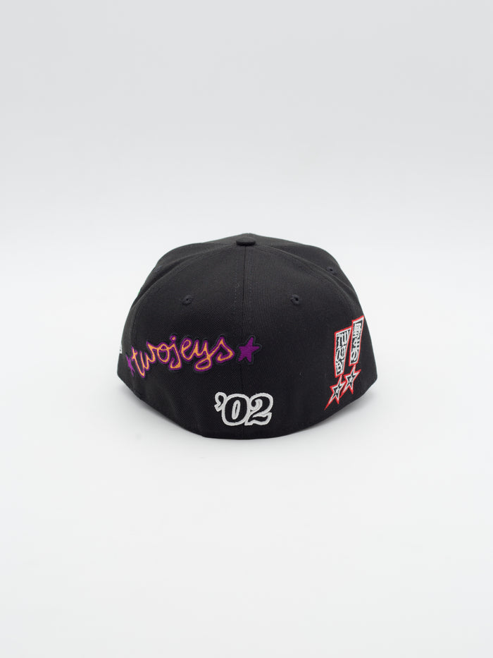 59FIFTY TJ Embroidery Two Jeys x New Era Black