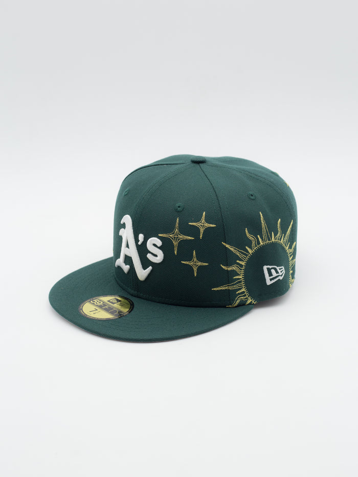 59FIFTY Zodiac Oakland Athletics Dark Green