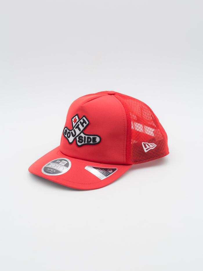 9FORTY APEX A-Frame City Connect 2026 Chicago White Sox Trucker Red