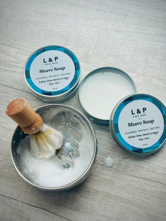 Shave Soap Tin