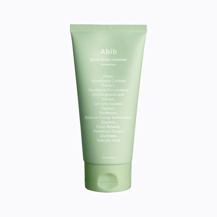Abib Acne foam cleanser Heartleaf foam - 150ml - Komiko Beauty