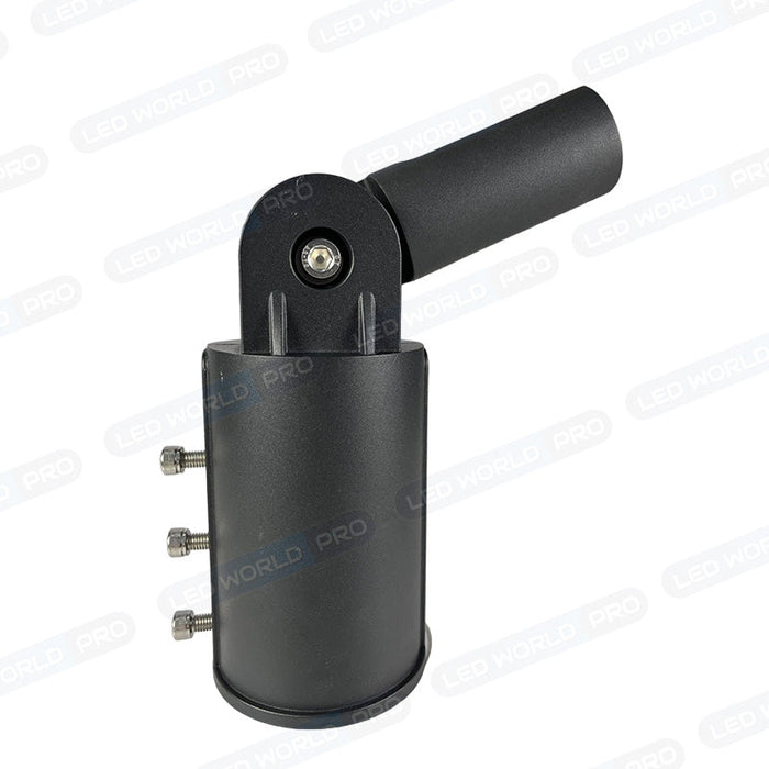 Adaptateur Candélabre / Lampe de rue et parking extérieur - 180 degrés - Ajustable - 60/60mm