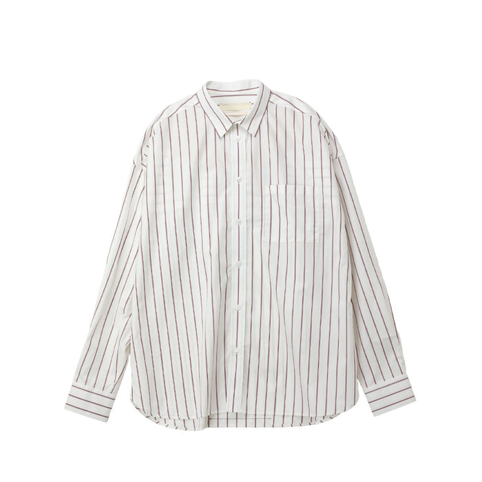 Adnym RHAM SHIRT, Red Stripe