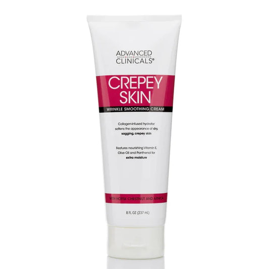 ADVANCED CLINICALS crepey skin wrinkle smoothing cream كريم علاج التجاعيد من ادفانسد كلينيكالز
