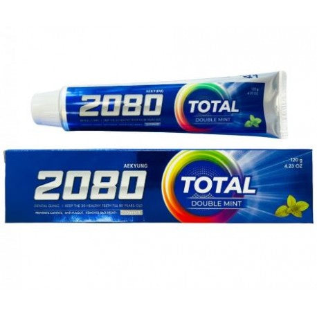 AEKYUNG KERASYS 2080 Double Mint Cool Refresh Fresh Breath Anti Plaque Toothpaste  معجون الاسنان من ايكيونك كيراساس