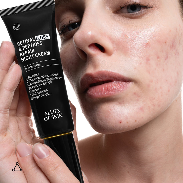 Allies of Skin Retinal 0.05% & Peptides Repair Night Cream