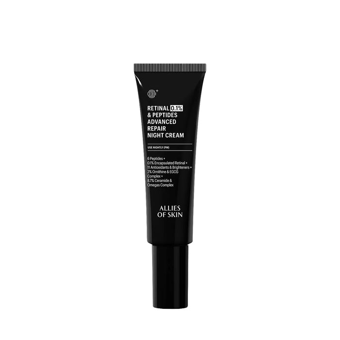 Allies of Skin Retinal 0.1% & Peptides Advanced Repair Night Cream